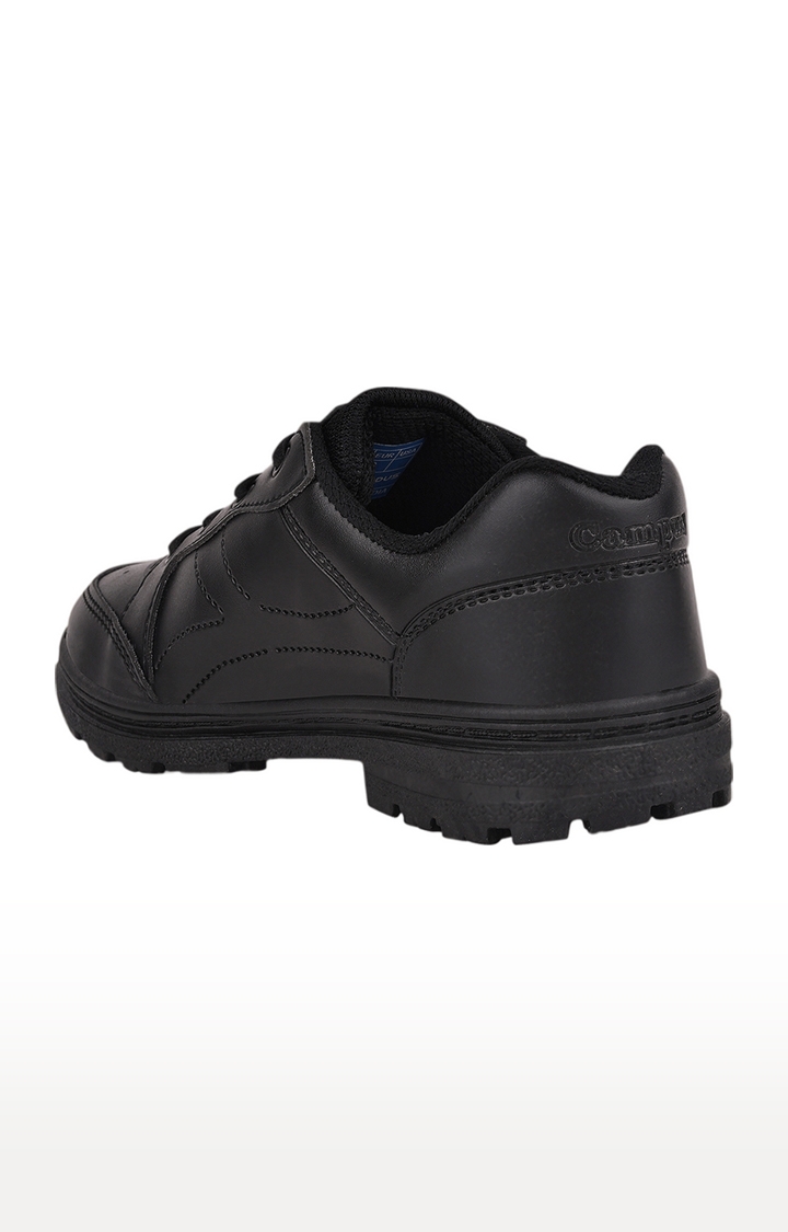 Campus Shoes | Boy's CS-63S Black PU School Shoes 2