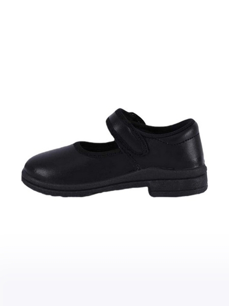 Campus Shoes | Boys Black CS A10N School Shoes 1