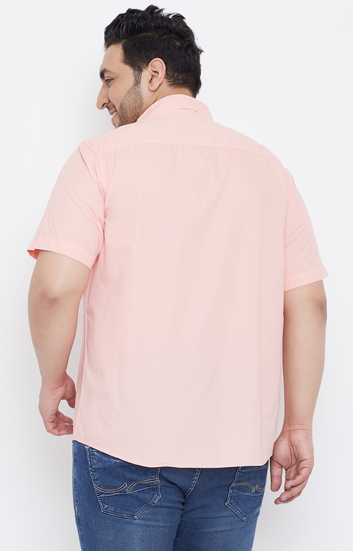 Chennis | Pink Solid Casual Shirts 5