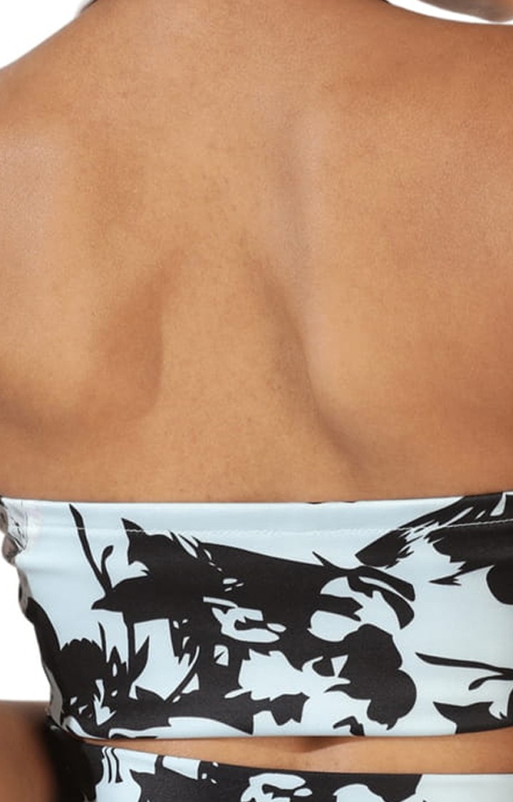 Women's Blue Printed Co-ords