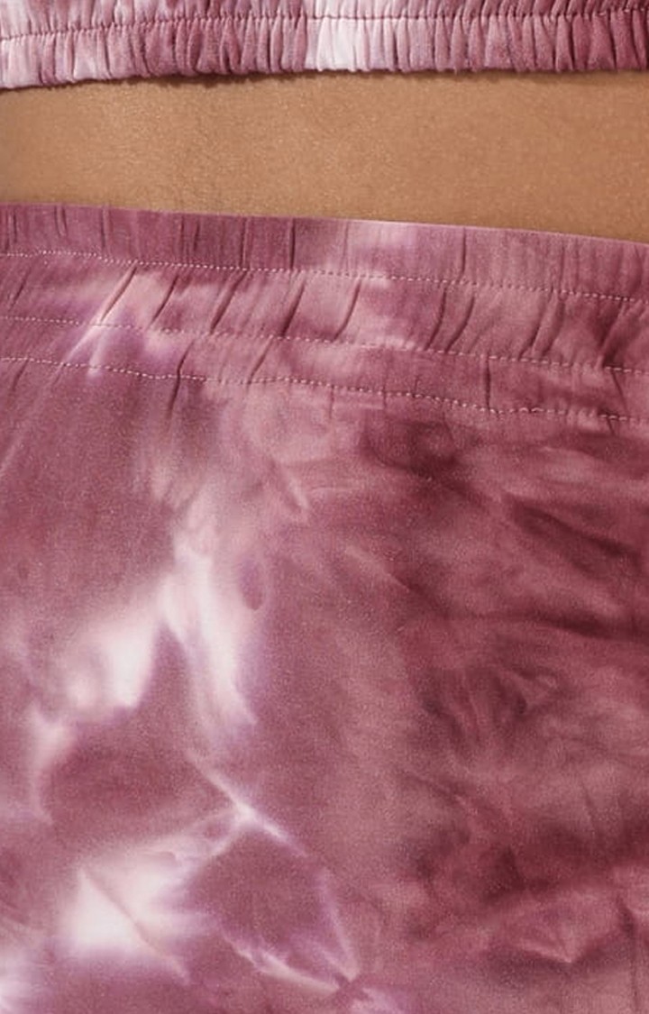Women's Red Tie Dye Co-ords