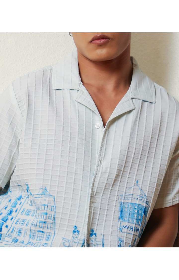 Men's Multicolor Printed Casual Shirts