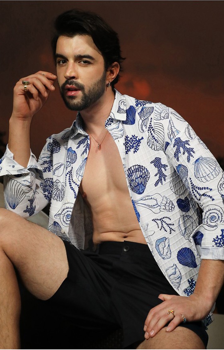 Men's Multicolor Printed Casual Shirts