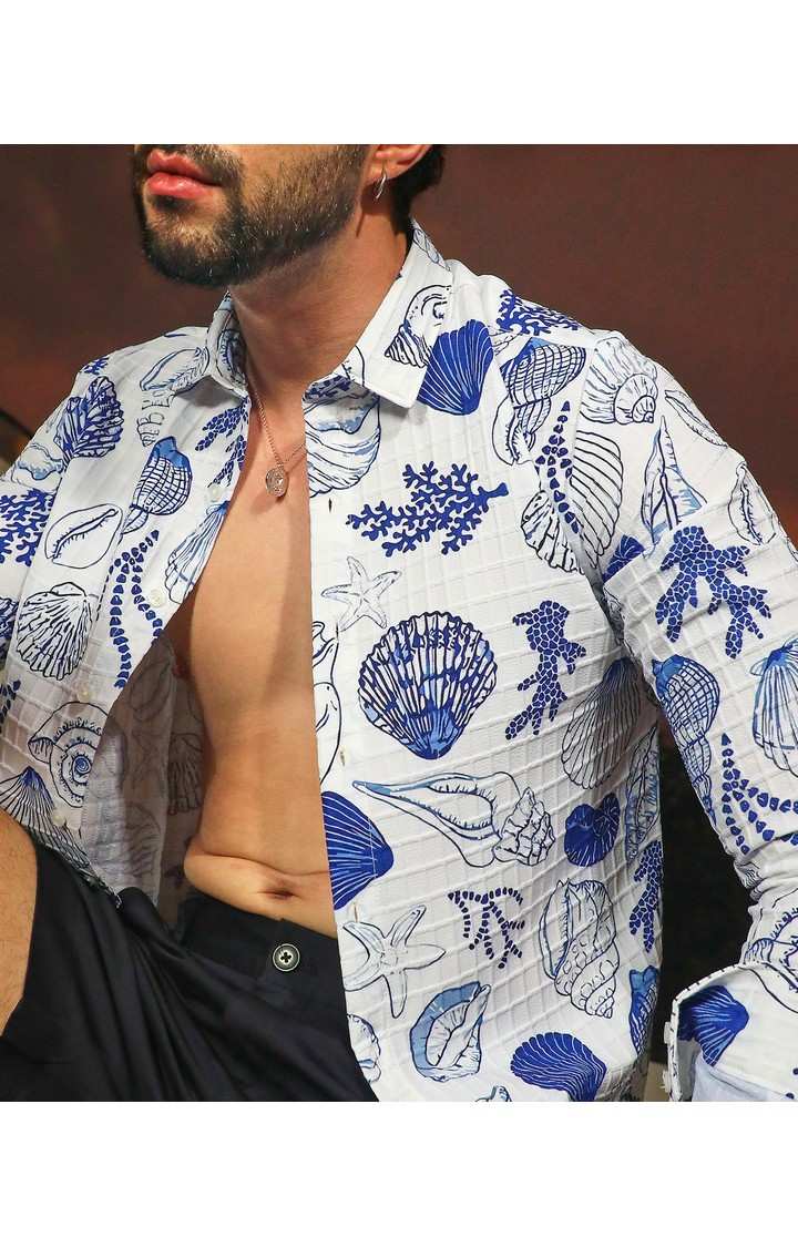Men's Multicolor Printed Casual Shirts