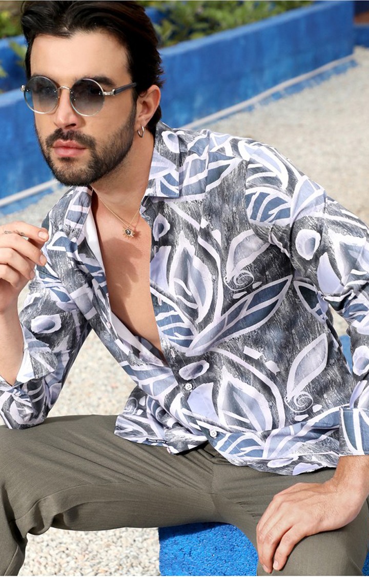 Men's Multicolor Printed Casual Shirts