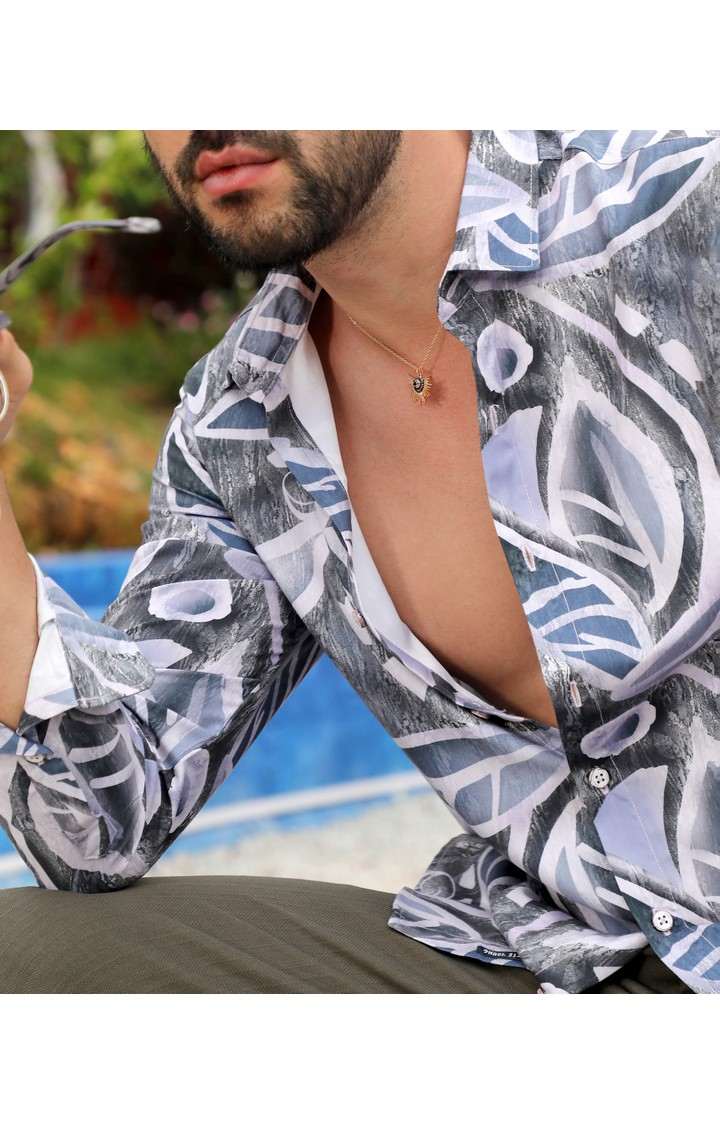Men's Multicolor Printed Casual Shirts