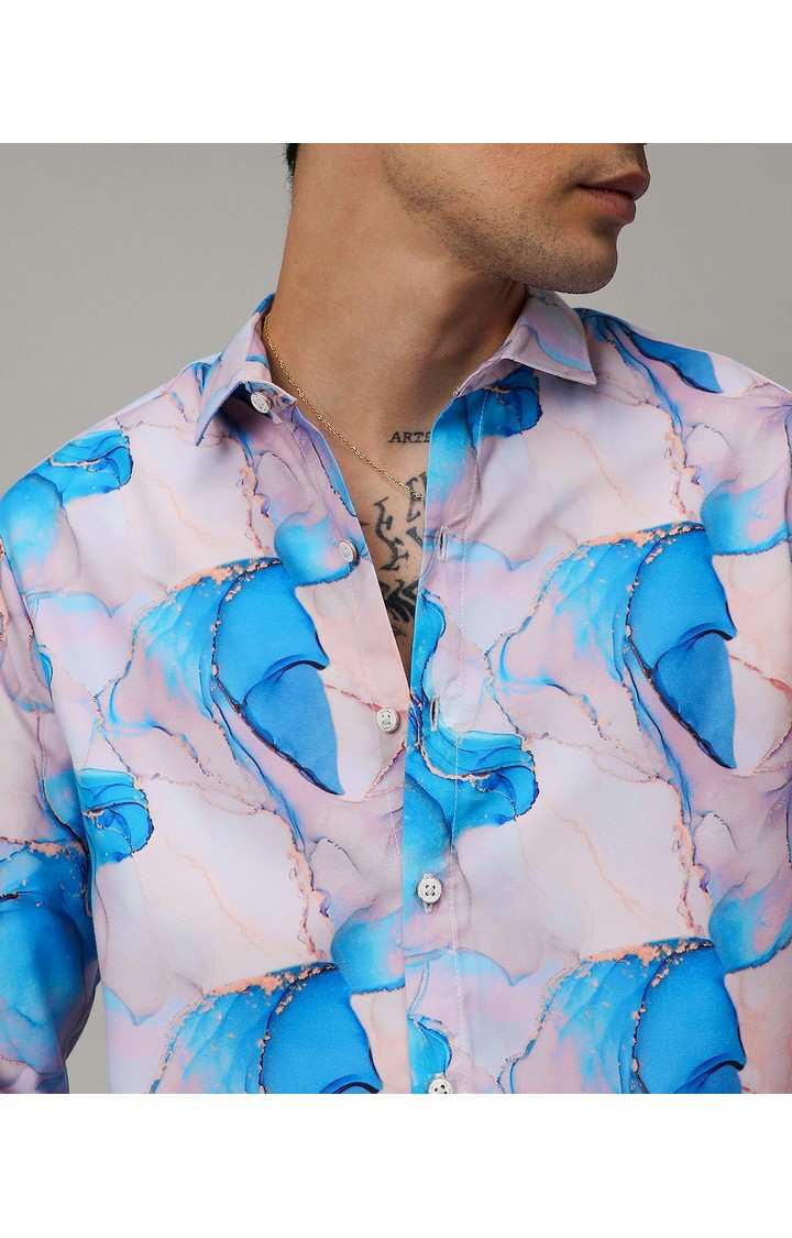 Men's Multicolor Printed Casual Shirts