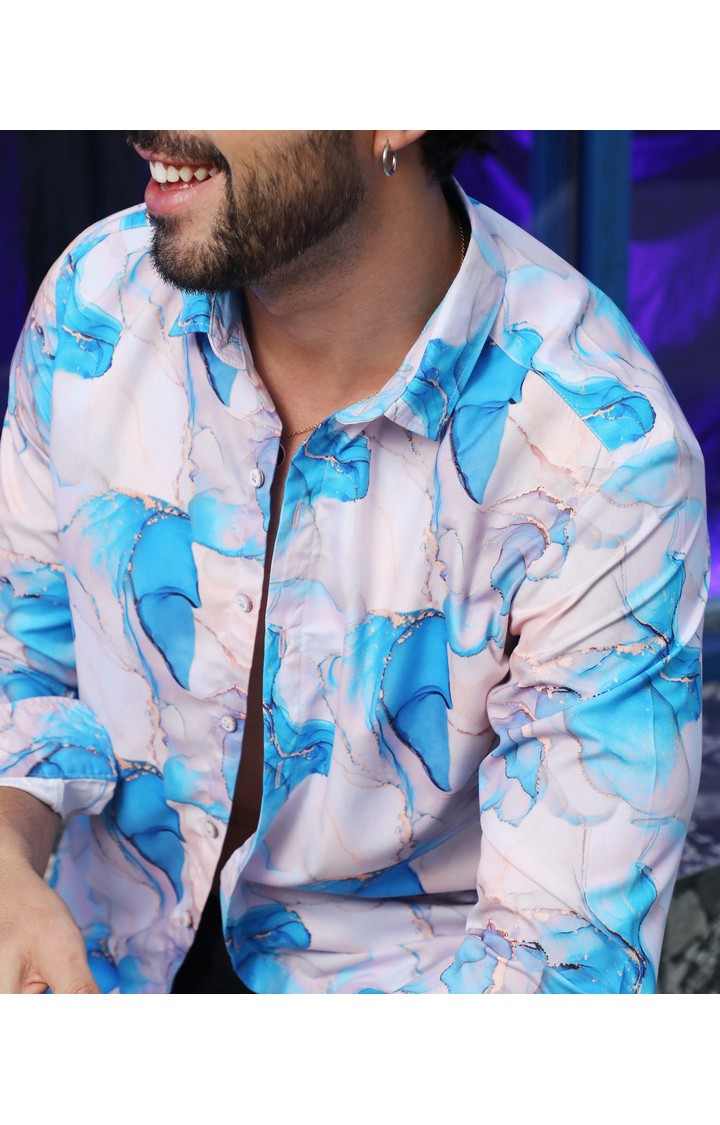 Men's Multicolor Printed Casual Shirts