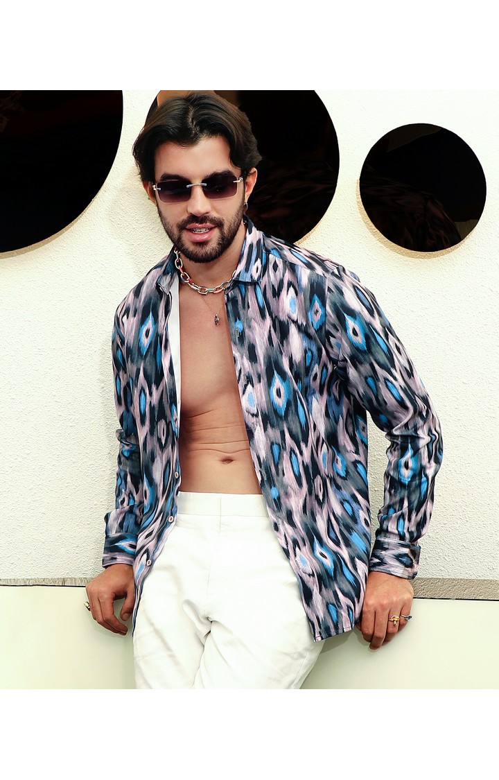 Men's Multicolor Printed Casual Shirts