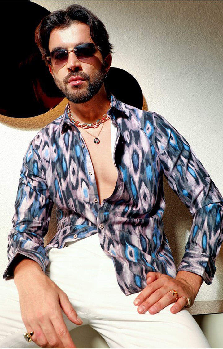 Men's Multicolor Printed Casual Shirts