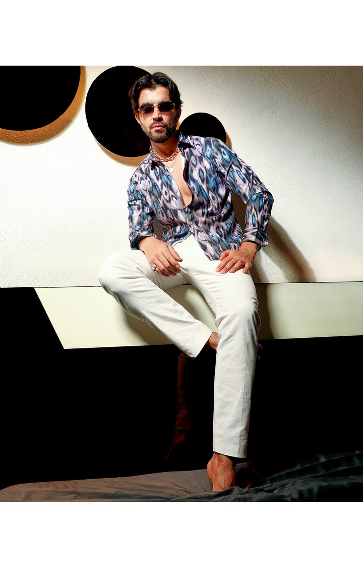 Men's Multicolor Printed Casual Shirts