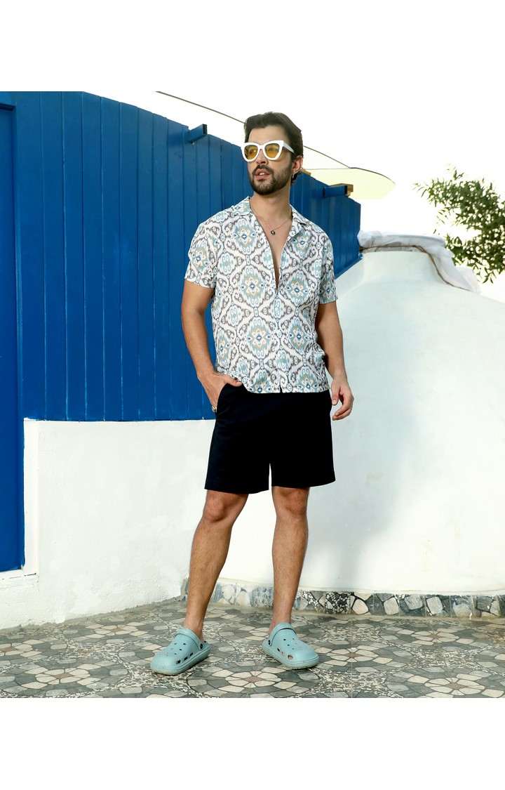 Men's Multicolor Printed Casual Shirts