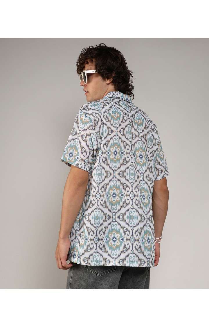 Men's Multicolor Printed Casual Shirts