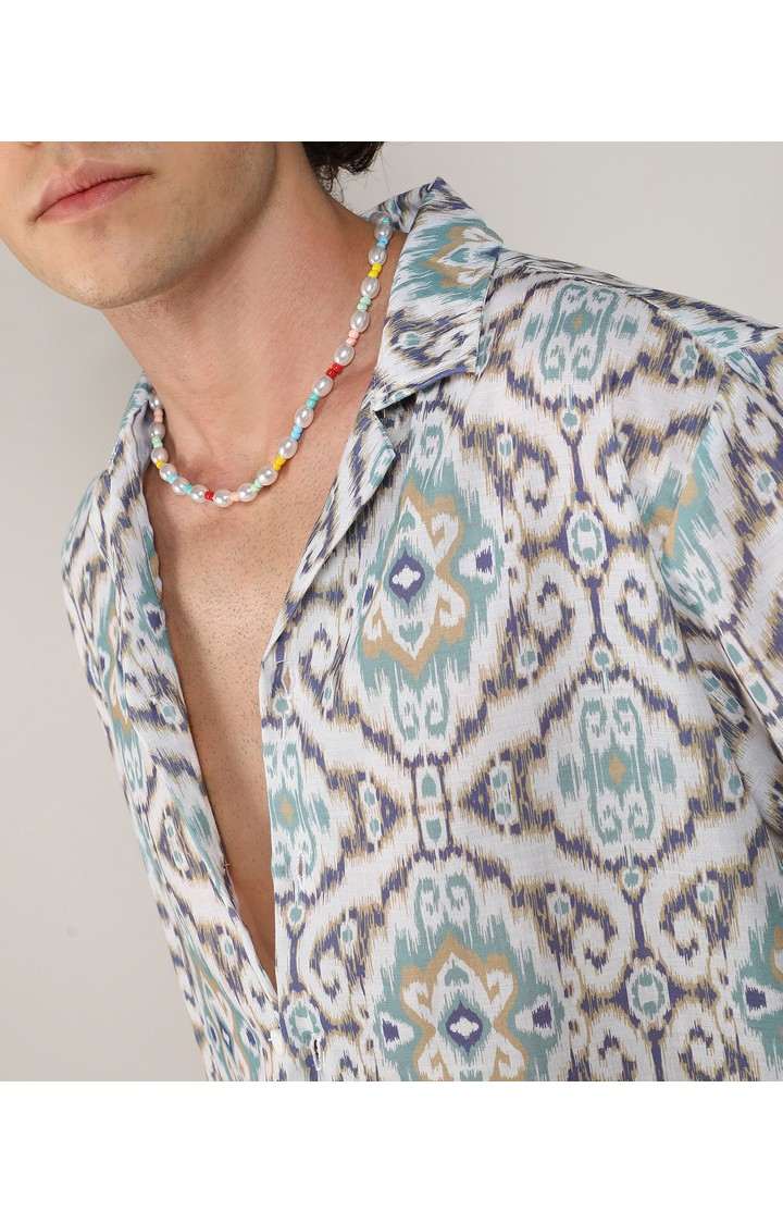 Men's Multicolor Printed Casual Shirts