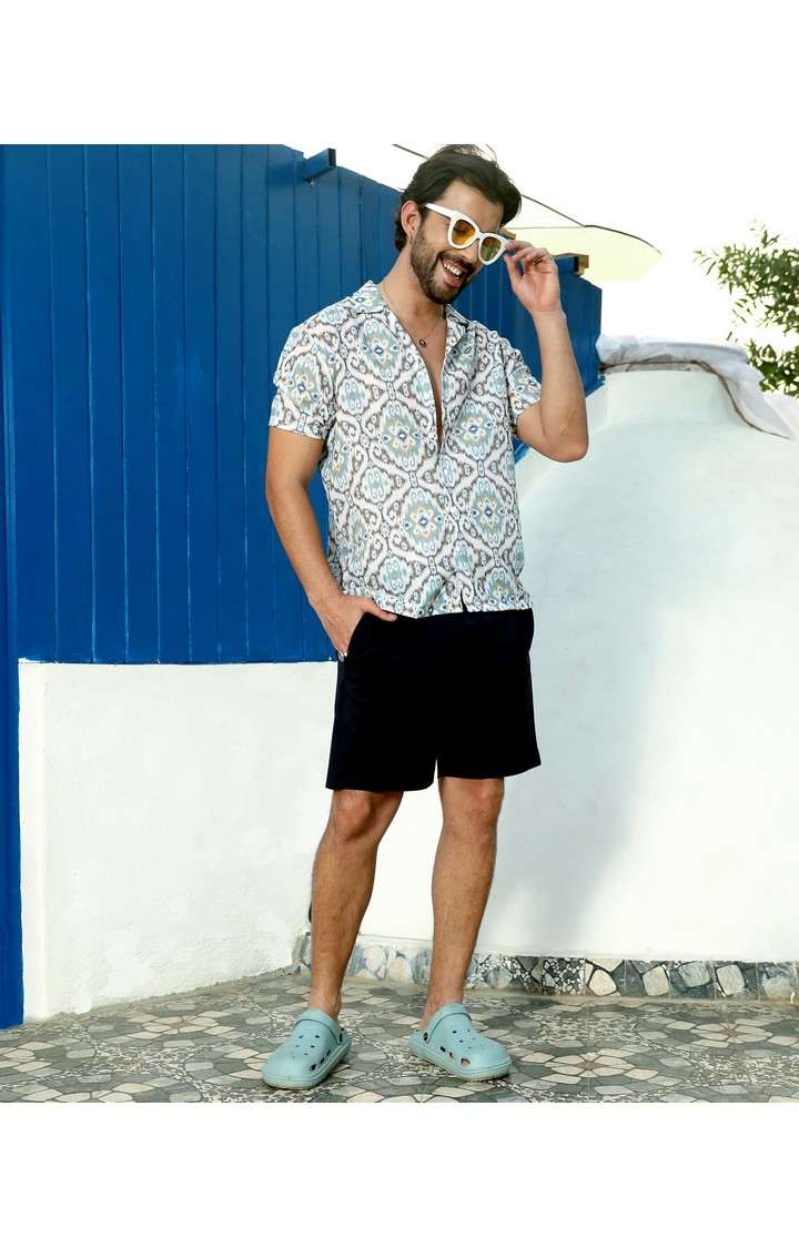 Men's Multicolor Printed Casual Shirts