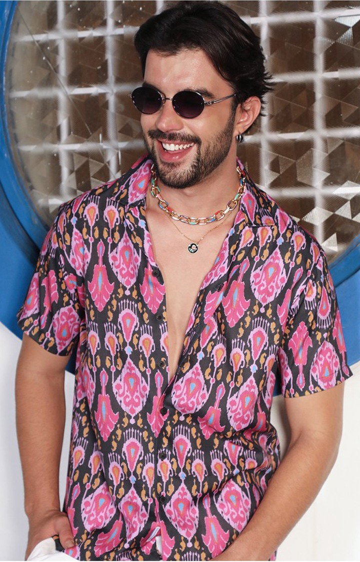 Men's Multicolor Printed Casual Shirts