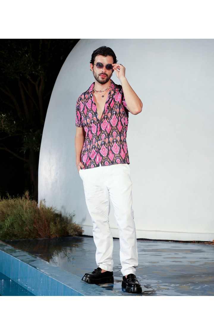 Men's Multicolor Printed Casual Shirts