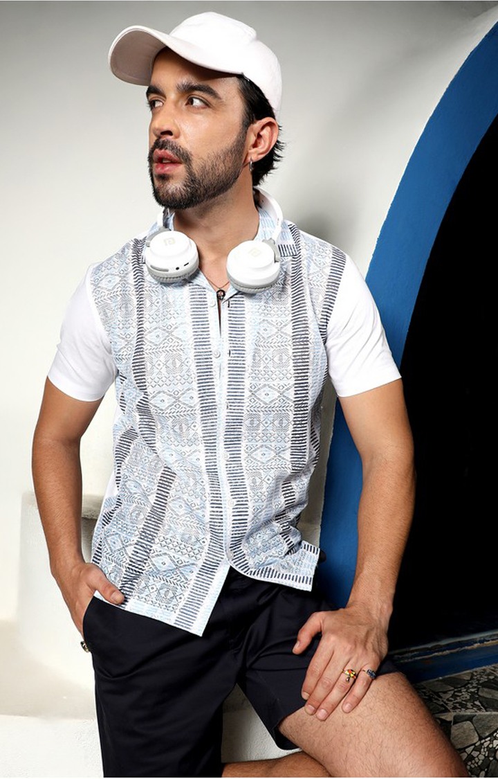 Men's Multicolor Printed Casual Shirts