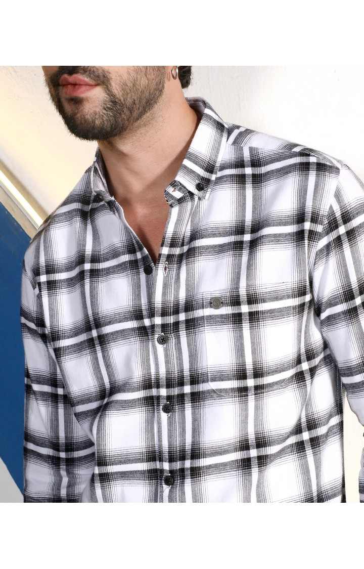 Men's Multicolor Checked Casual Shirts