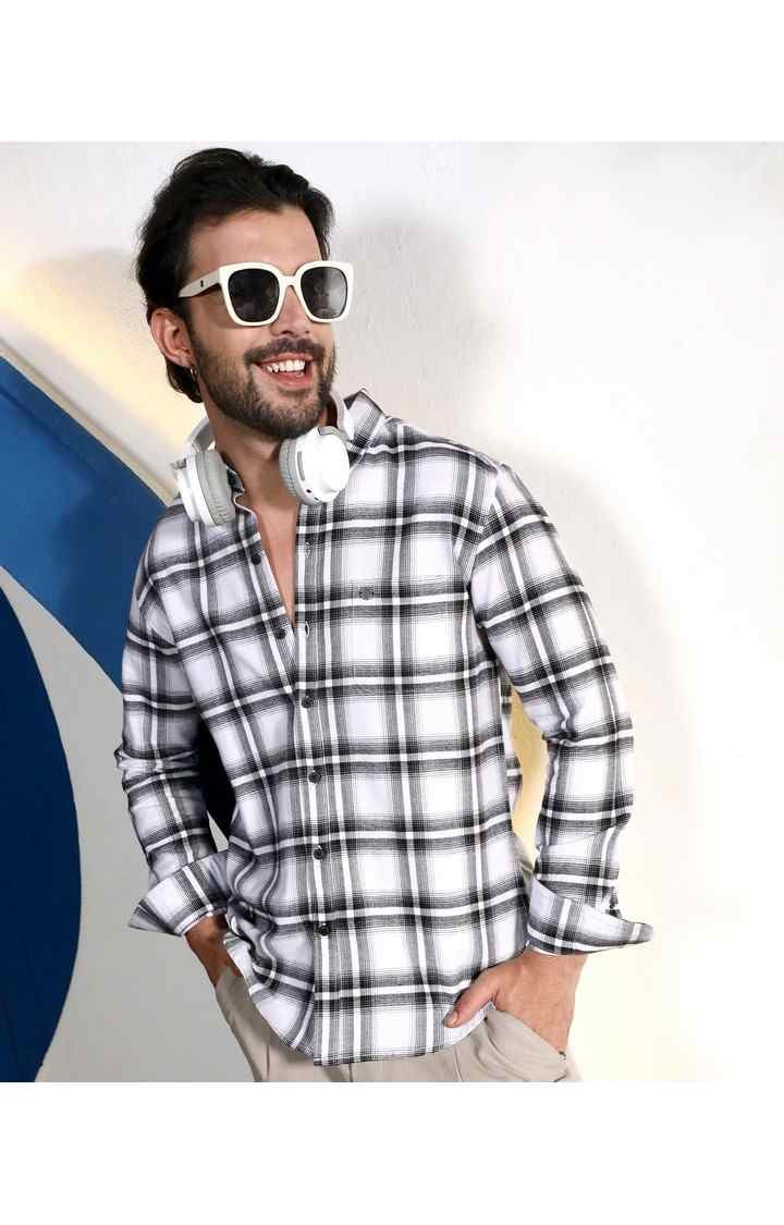 Men's Multicolor Checked Casual Shirts