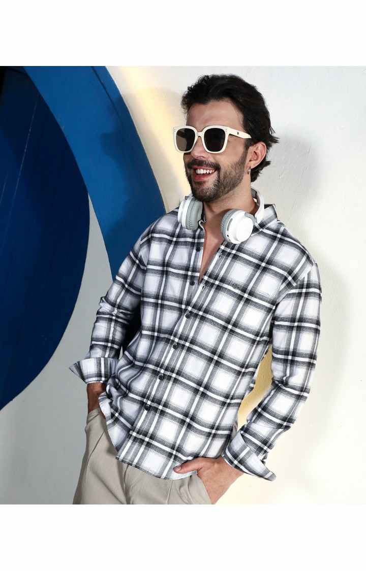 Men's Multicolor Checked Casual Shirts