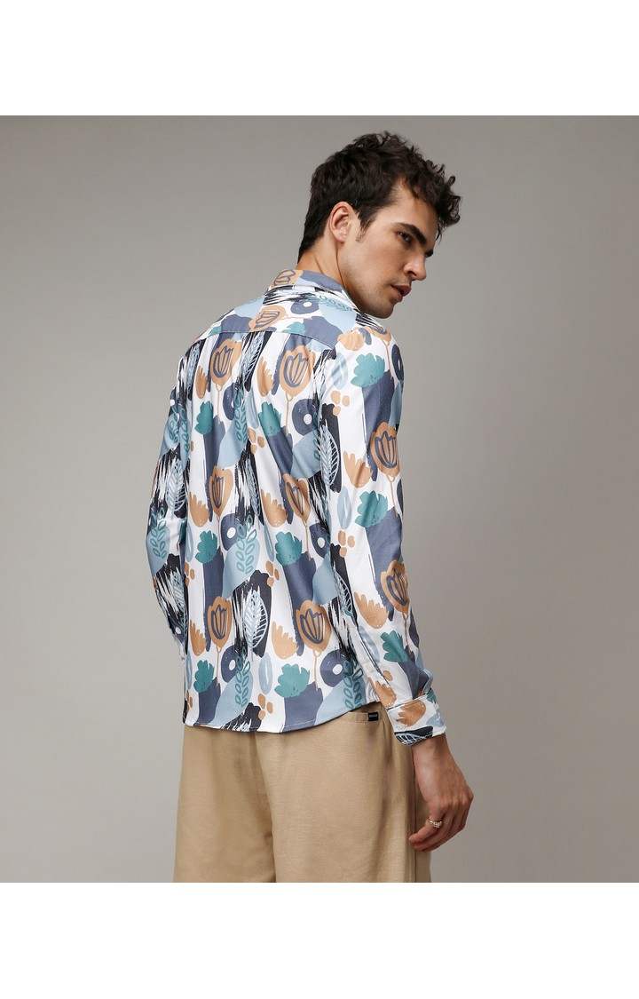 Men's Multicolor Printed Casual Shirts
