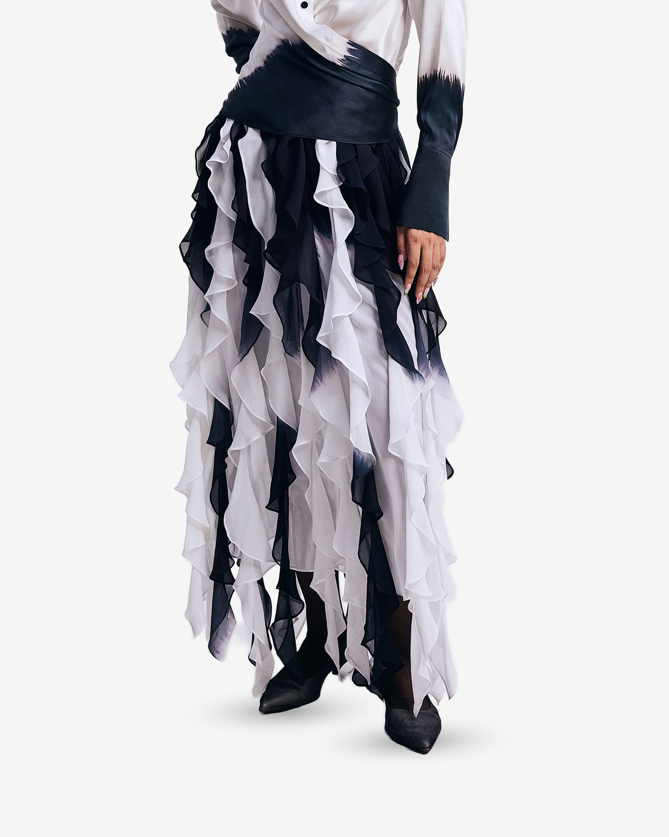 Smoke Petals Skirt