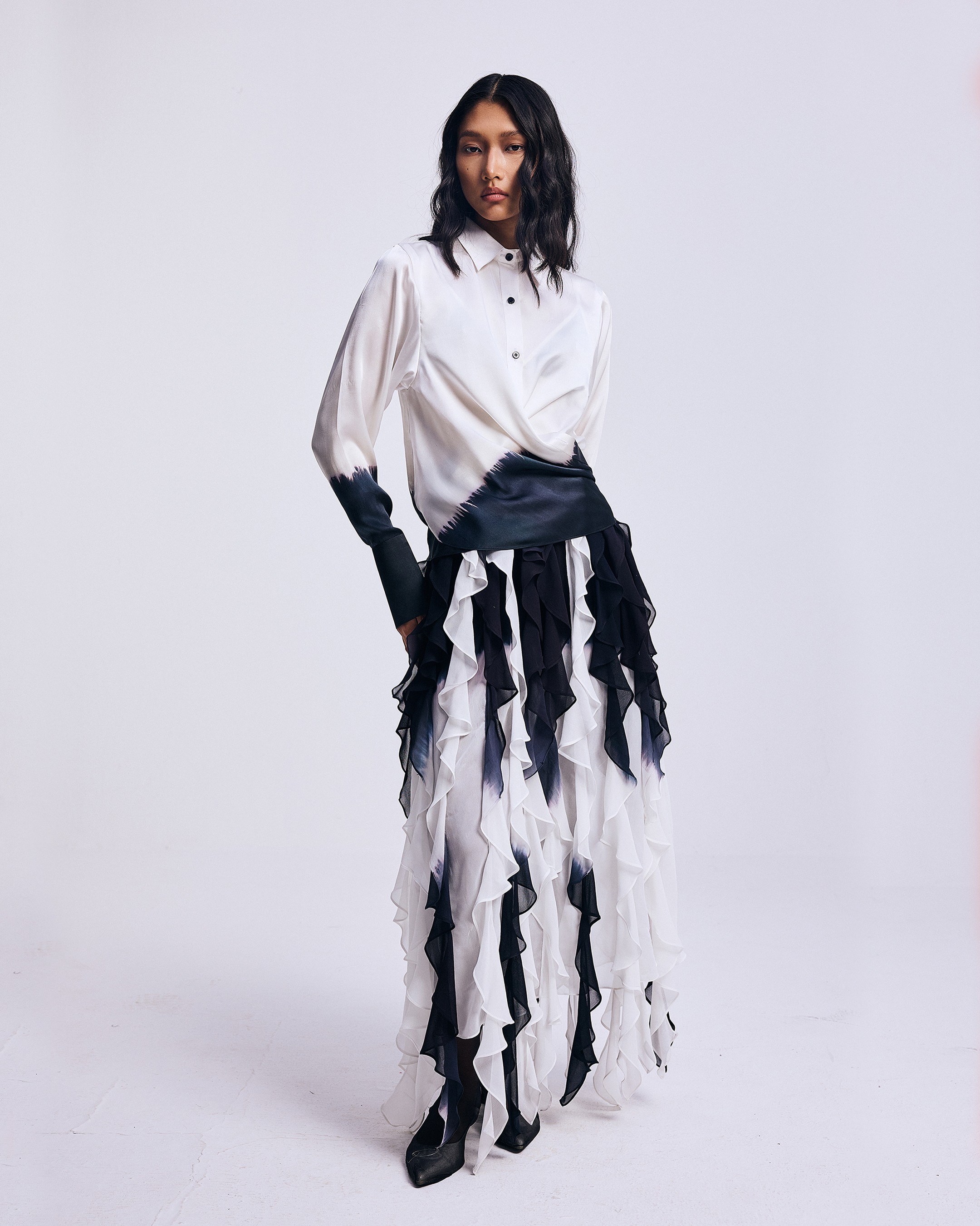 Smoke Petals Skirt