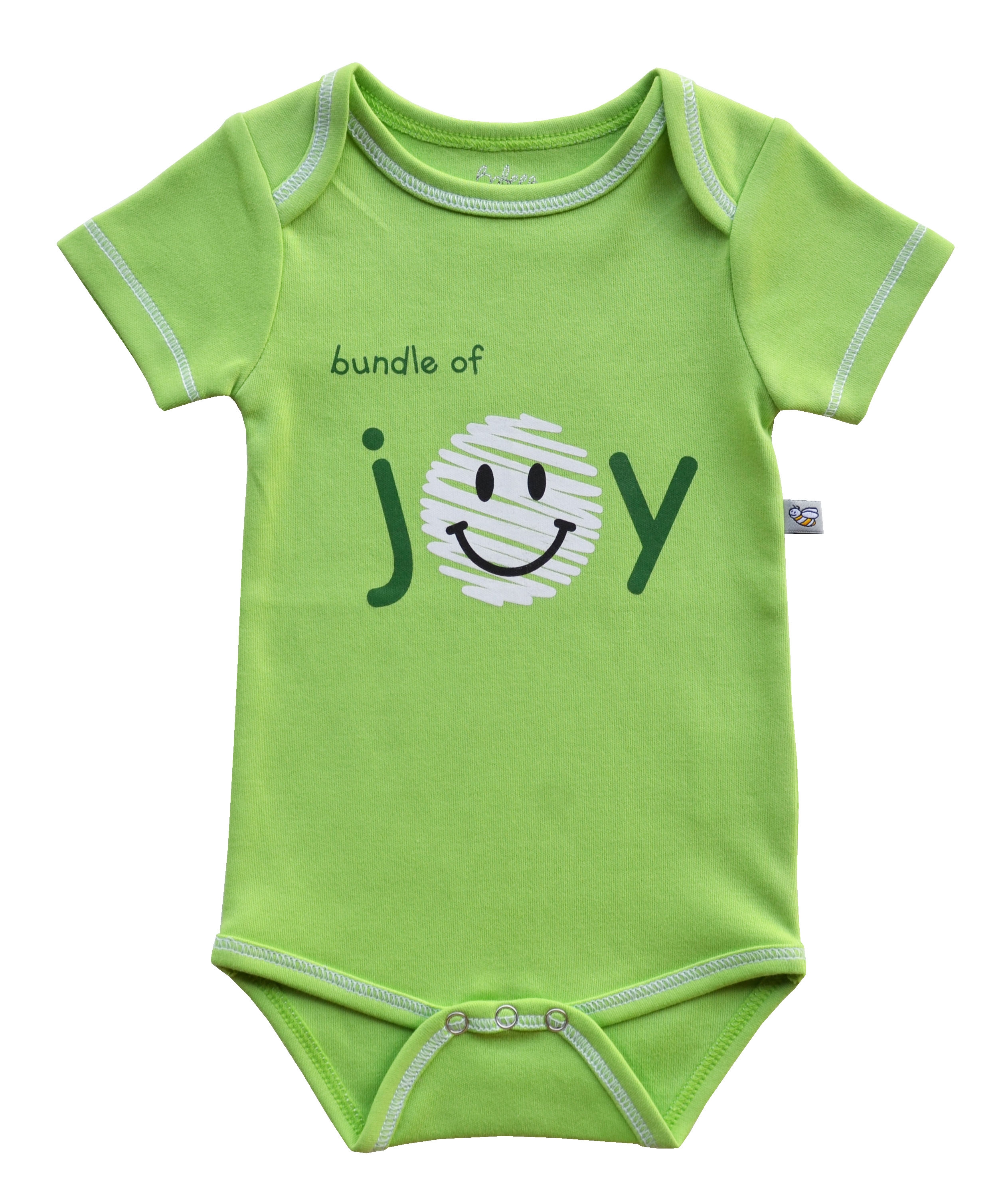 Bundle of Joy Green Baby Romper/Onesie(100% Cotton)