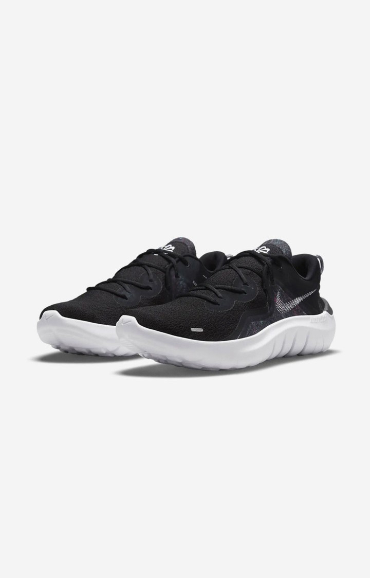 Men's Black Mesh Running Shoes
