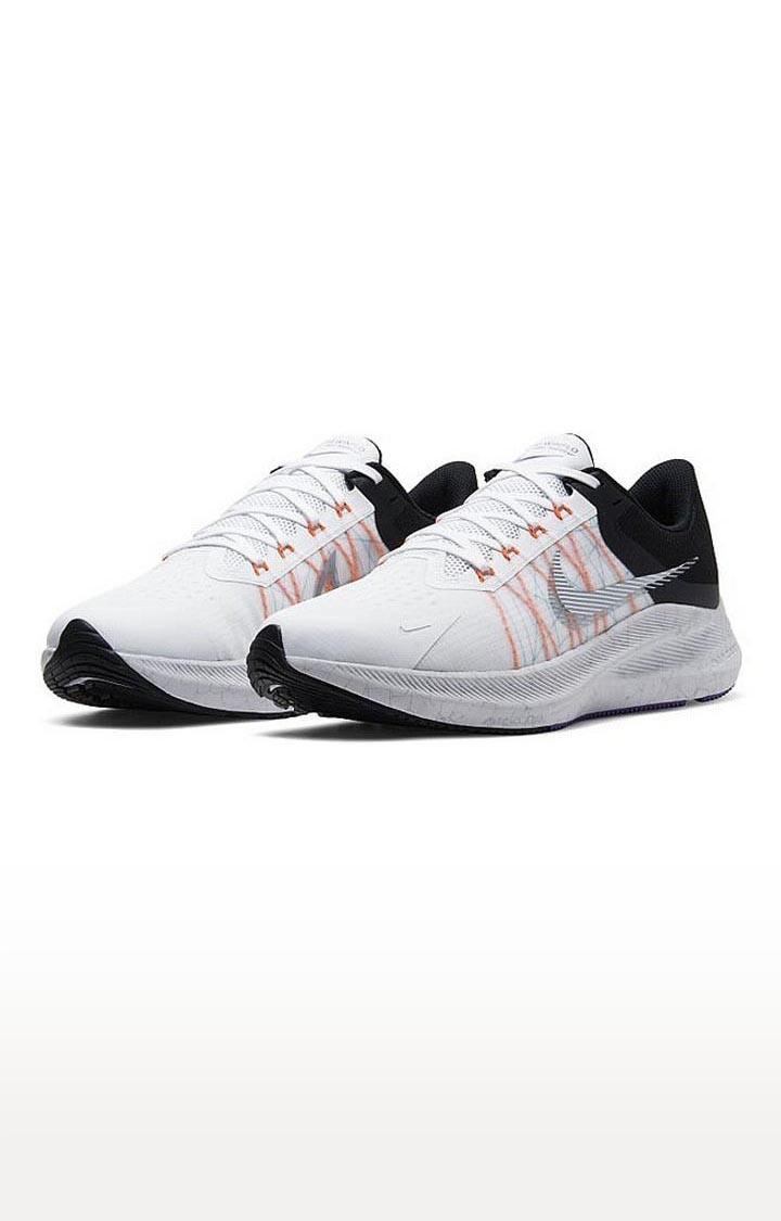 Nike | White Nike Zoom Winflo 8 Running Shoe 0