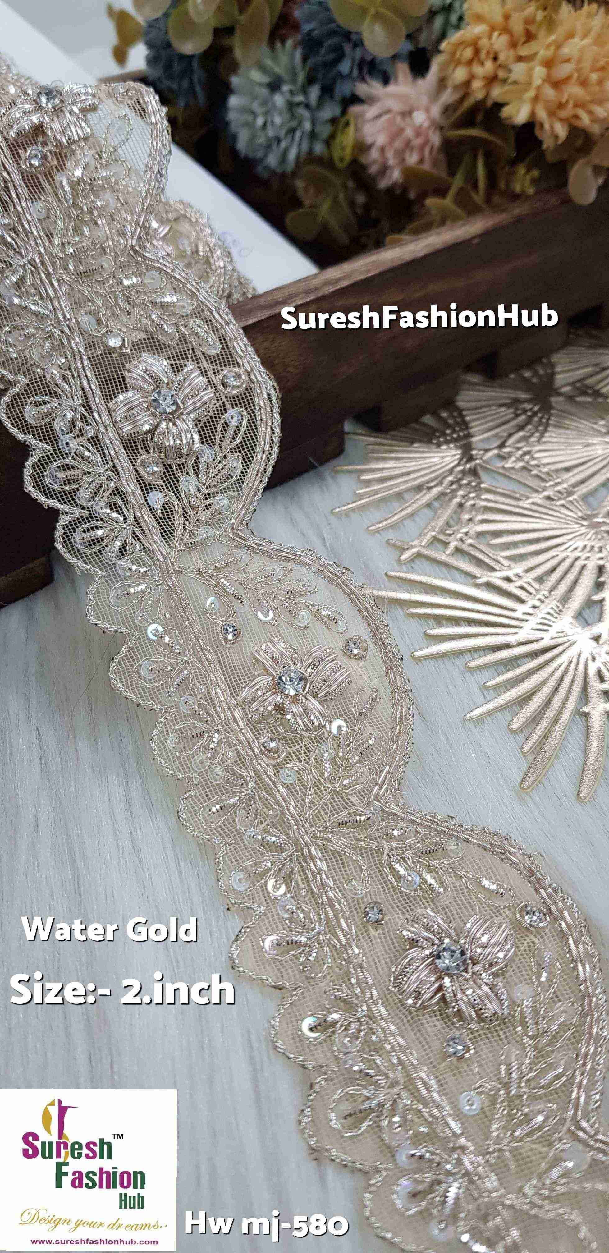 Water Gold Handmade Lace