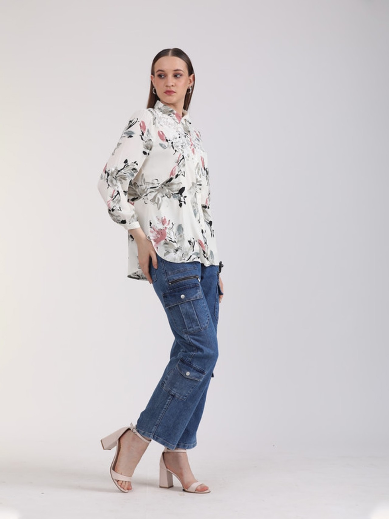 Albion Women Red Blouson Top