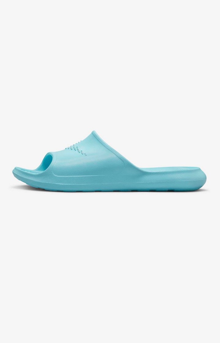 Blue nike online slides womens