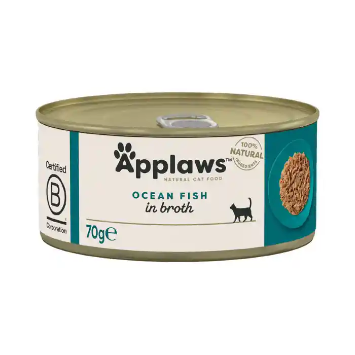 Applaws Cat Wet Food Ocean Fish in Broth Food For Cat 70g
