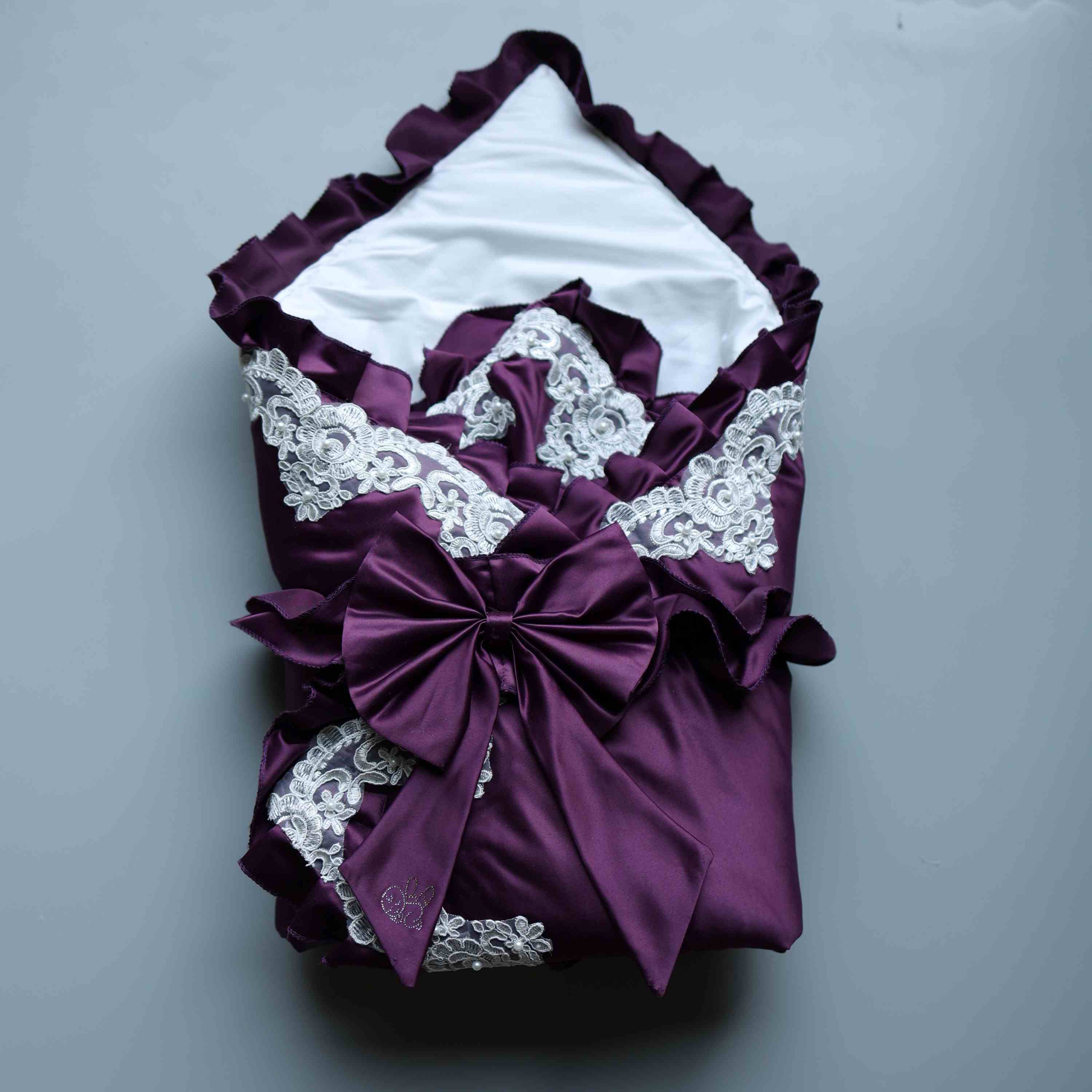 RoyalBloom Satin Baby Drape