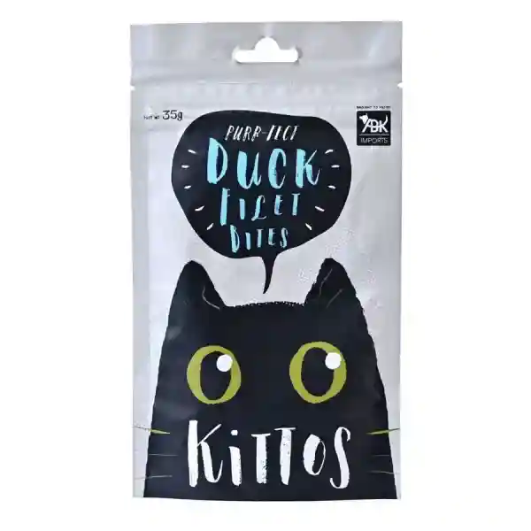 Kittos Duck Filet Bites Cat Treat - 35g