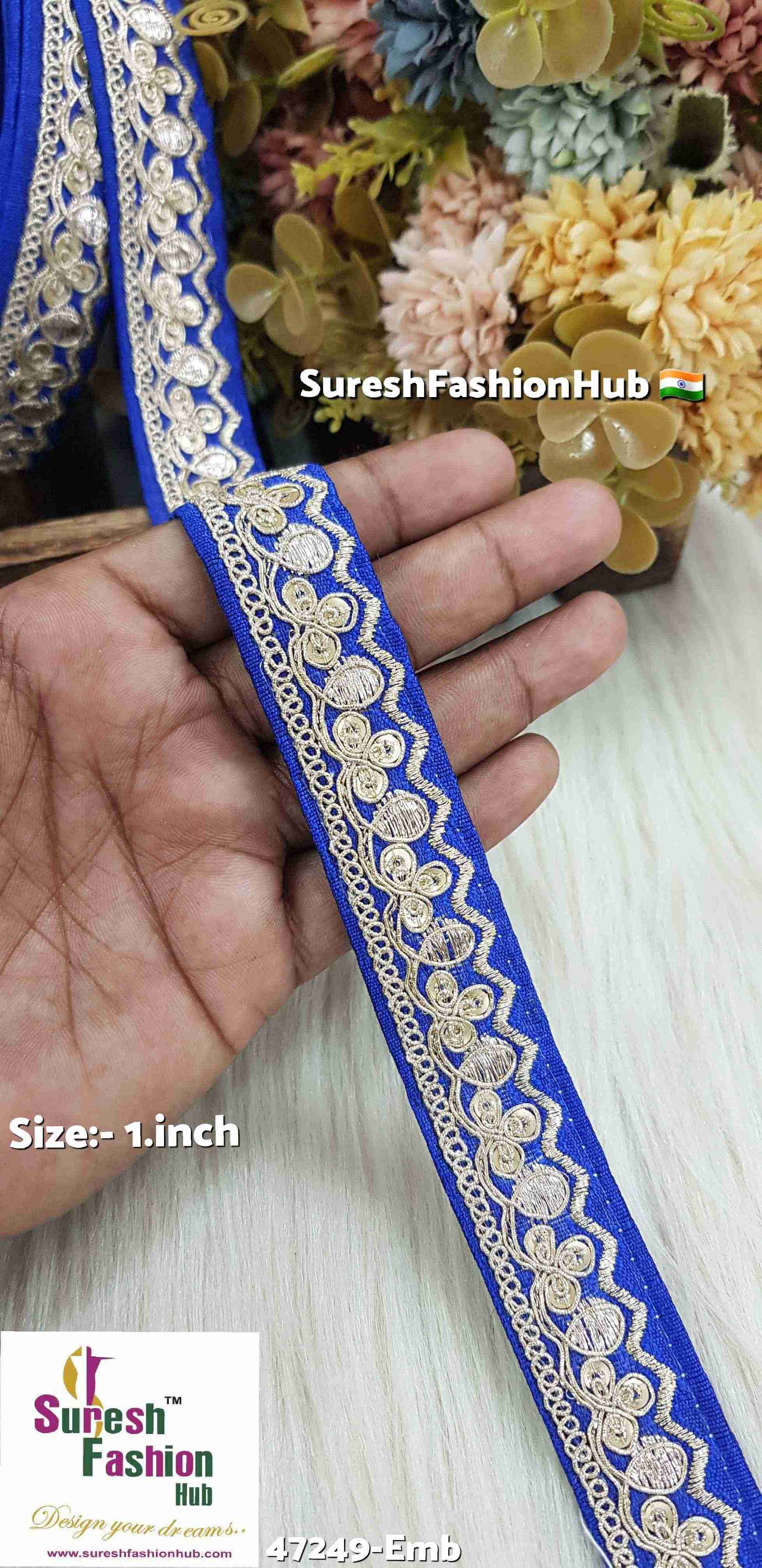 Pearl Embroidery Lace
