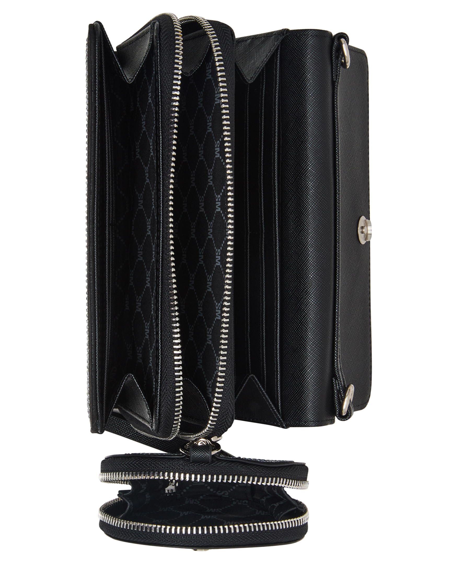 Bcarinag Black/Silver Crossbody