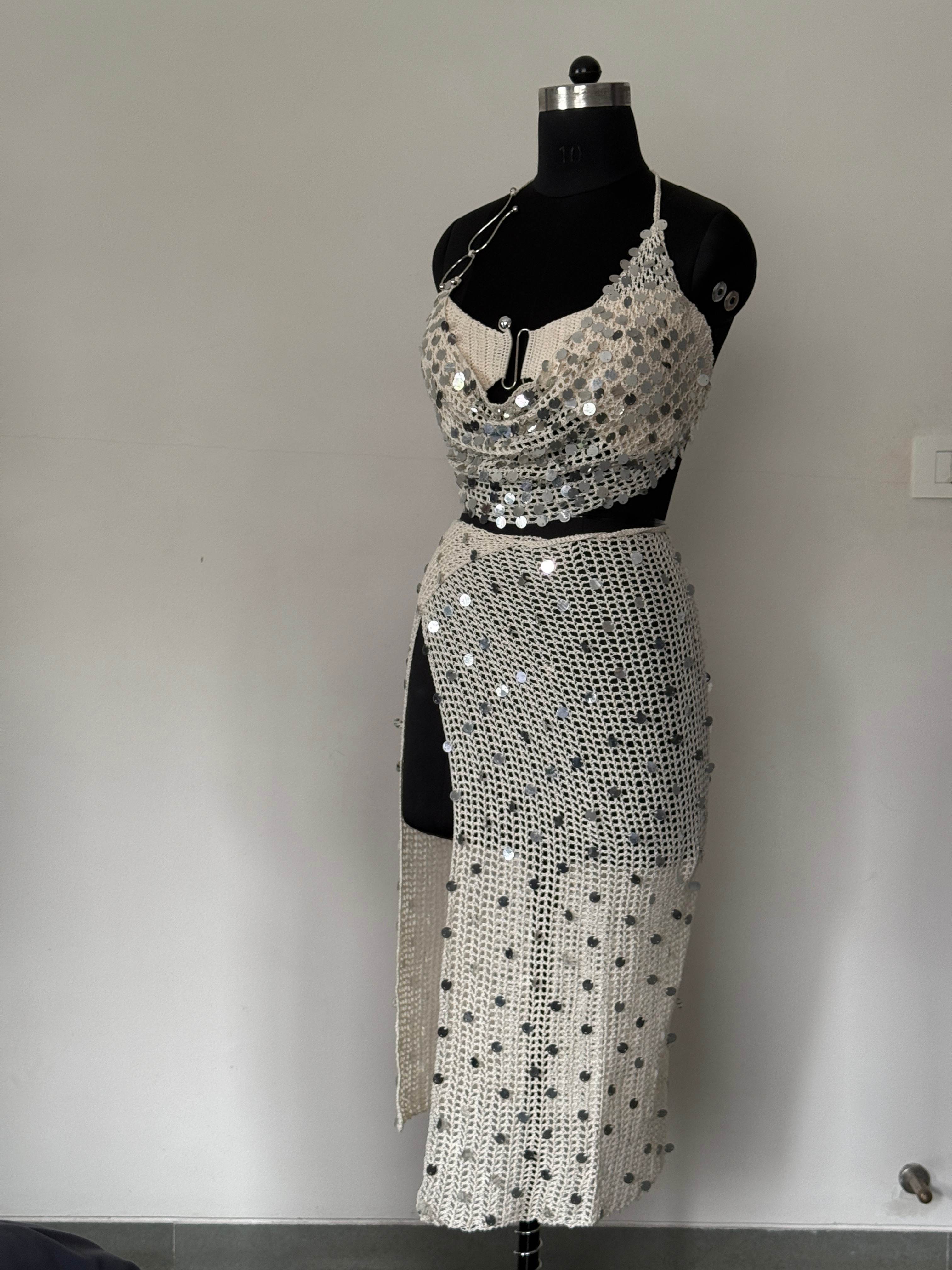 Starry Coast Cowl Top