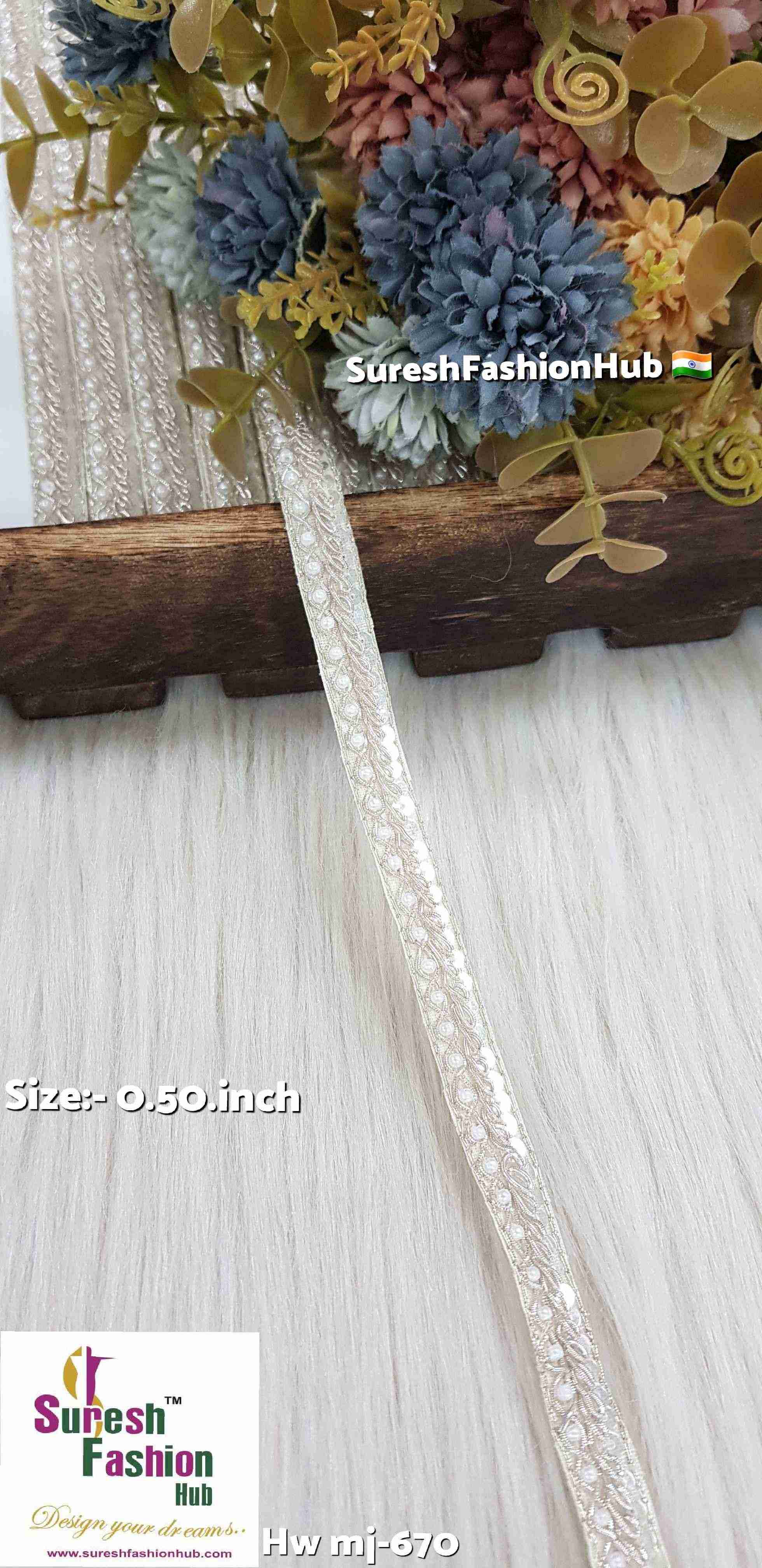 Water & Sequence Mini Handmade Lace