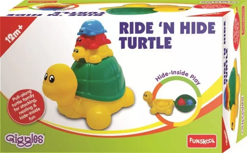 Funskool | Ride N Hide Turtle undefined