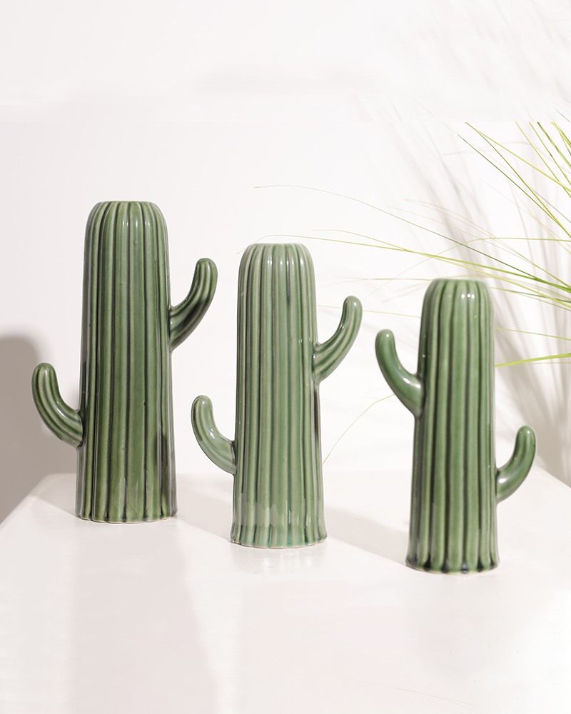 Order Happiness Modern Cactus Shape Pots