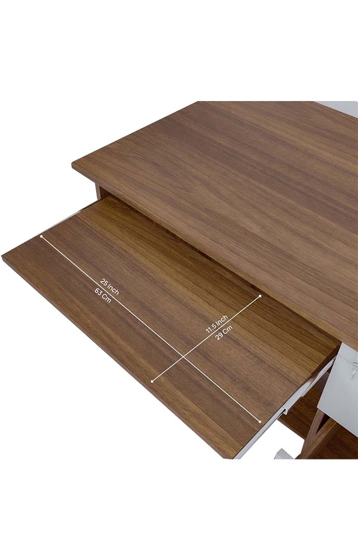 Roger Office Table - Leon Teak