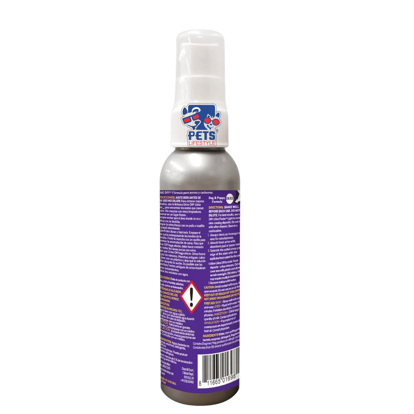 Urine Off Odour & Stain Remover Spray for Dog & Puppy