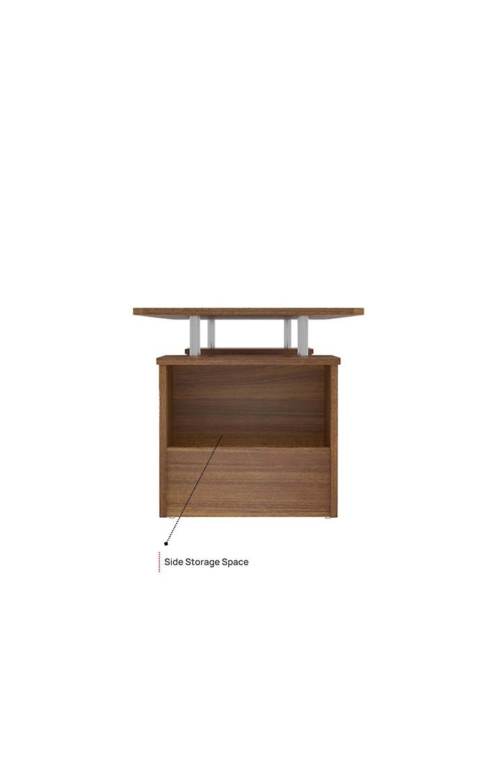Fizz Coffee Table |Center Table for Living Room - Finish Color - Leon Teak