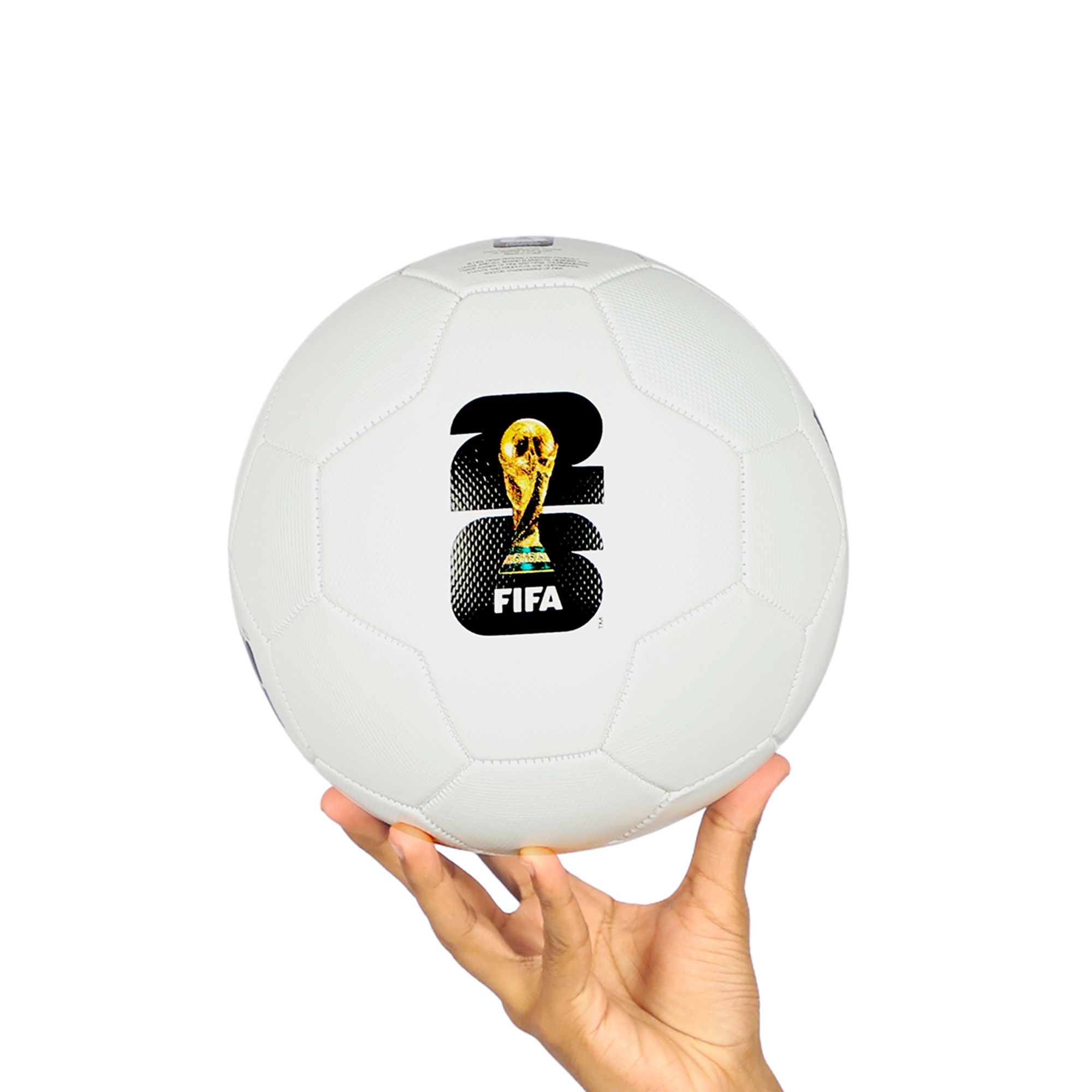 Official FIFA World Cup 2026 Size 5 Trophy Match Football – White