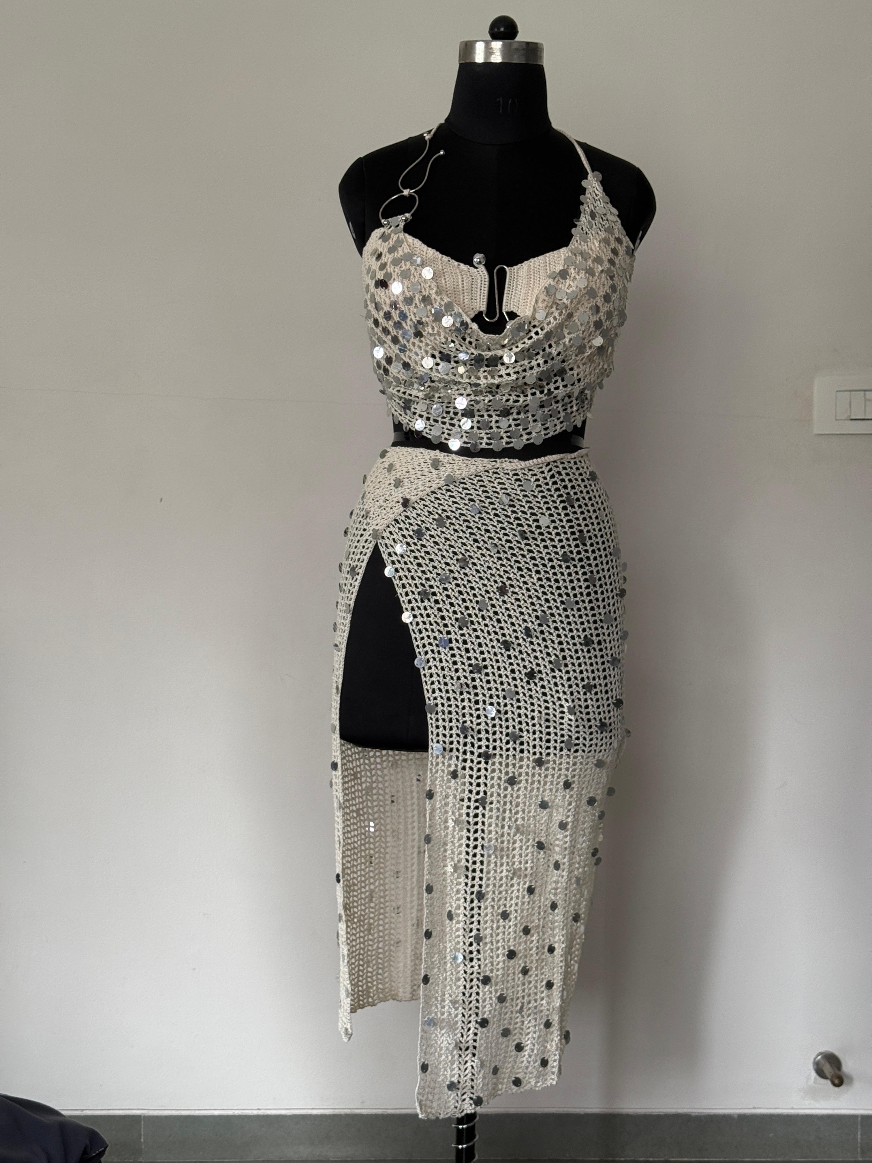 Starry Coast Cowl Top