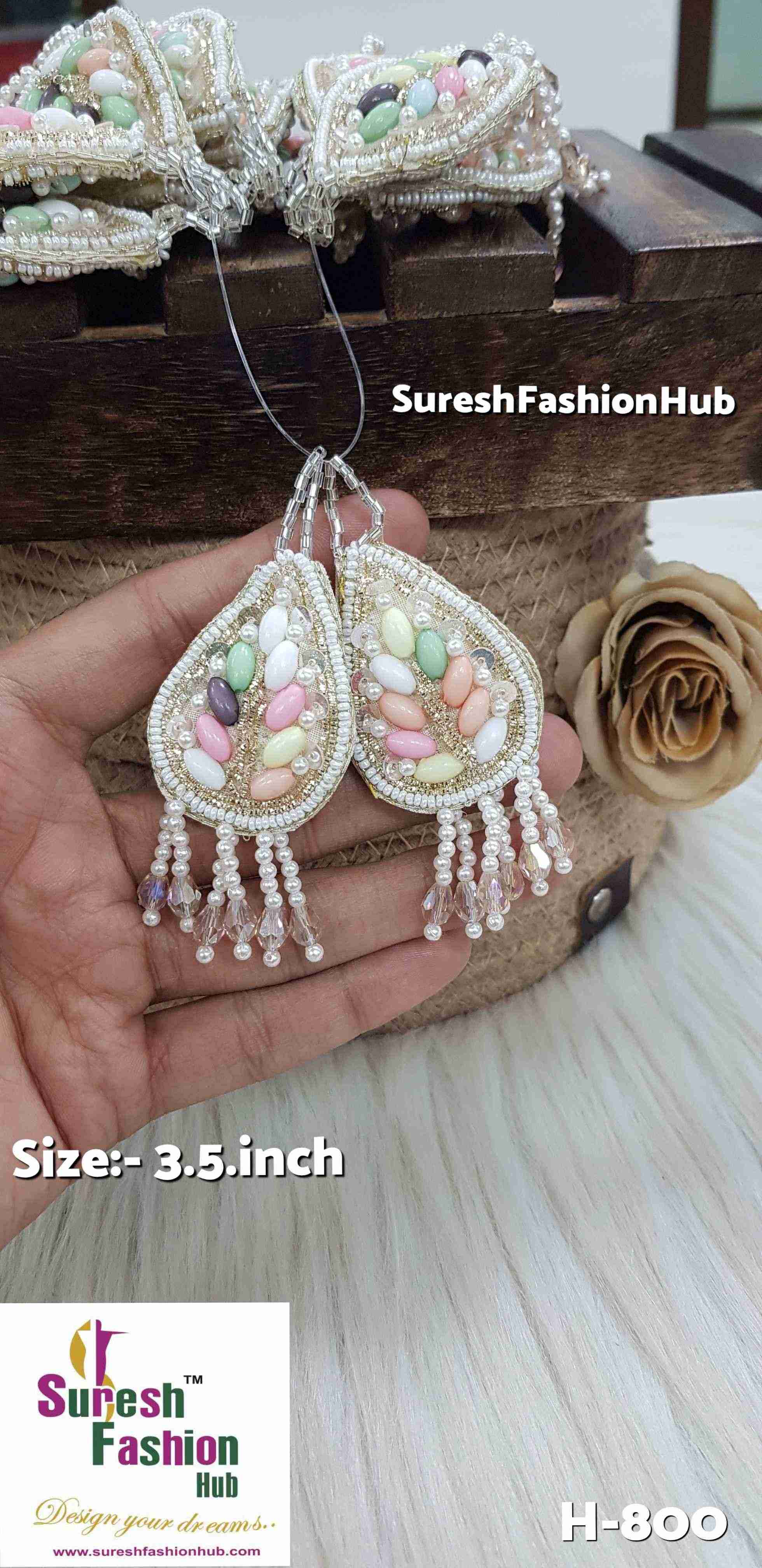 Divine Diya Pearl Tassels