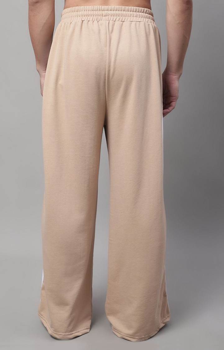 Women's  Beige Wide Leg Jogger